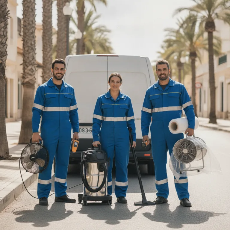 Restauración de Daños Por Agua equipo en Almendralejo